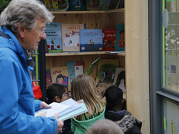 Bücherbox in der Landsberger Straße